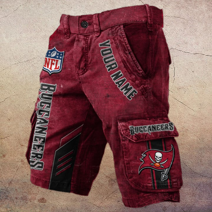 NFL x TBB Personalized Cargo Shorts V1 NAK
