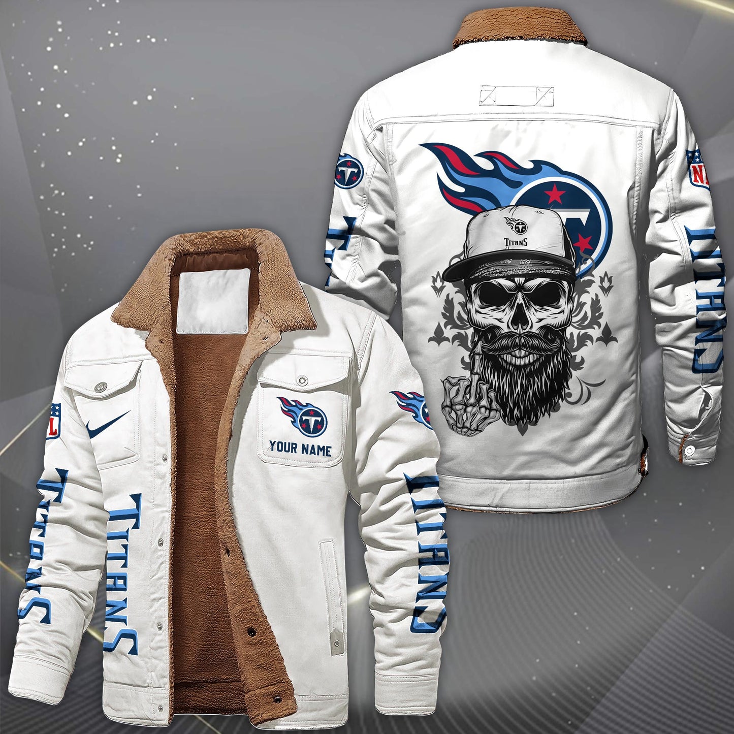 NFL x TEN Fleece Lined Cargo Jacket HLP