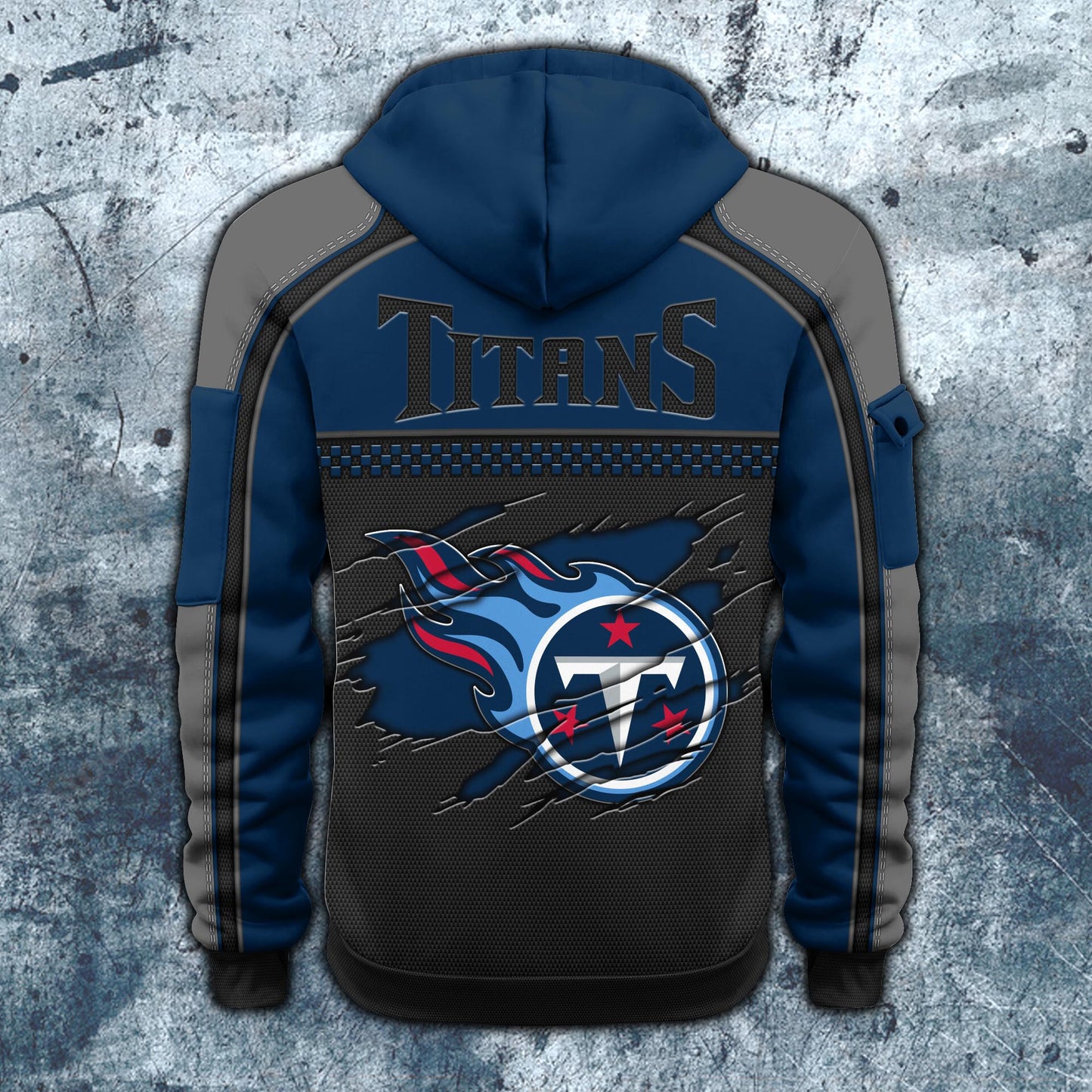 NFL x TEN Personalized Half-zip Hoodie HLP