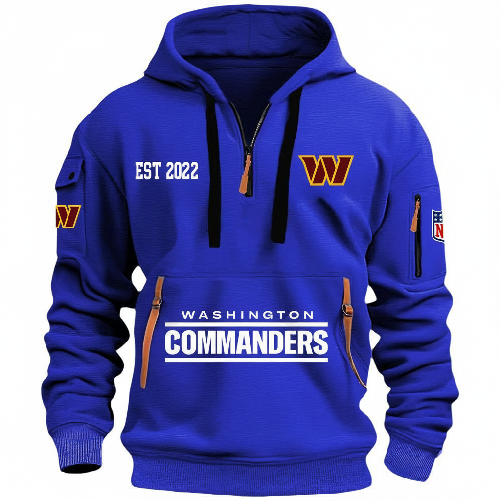 NFL x WAS EST 2022 HOODIE HALF ZIPPER HLP