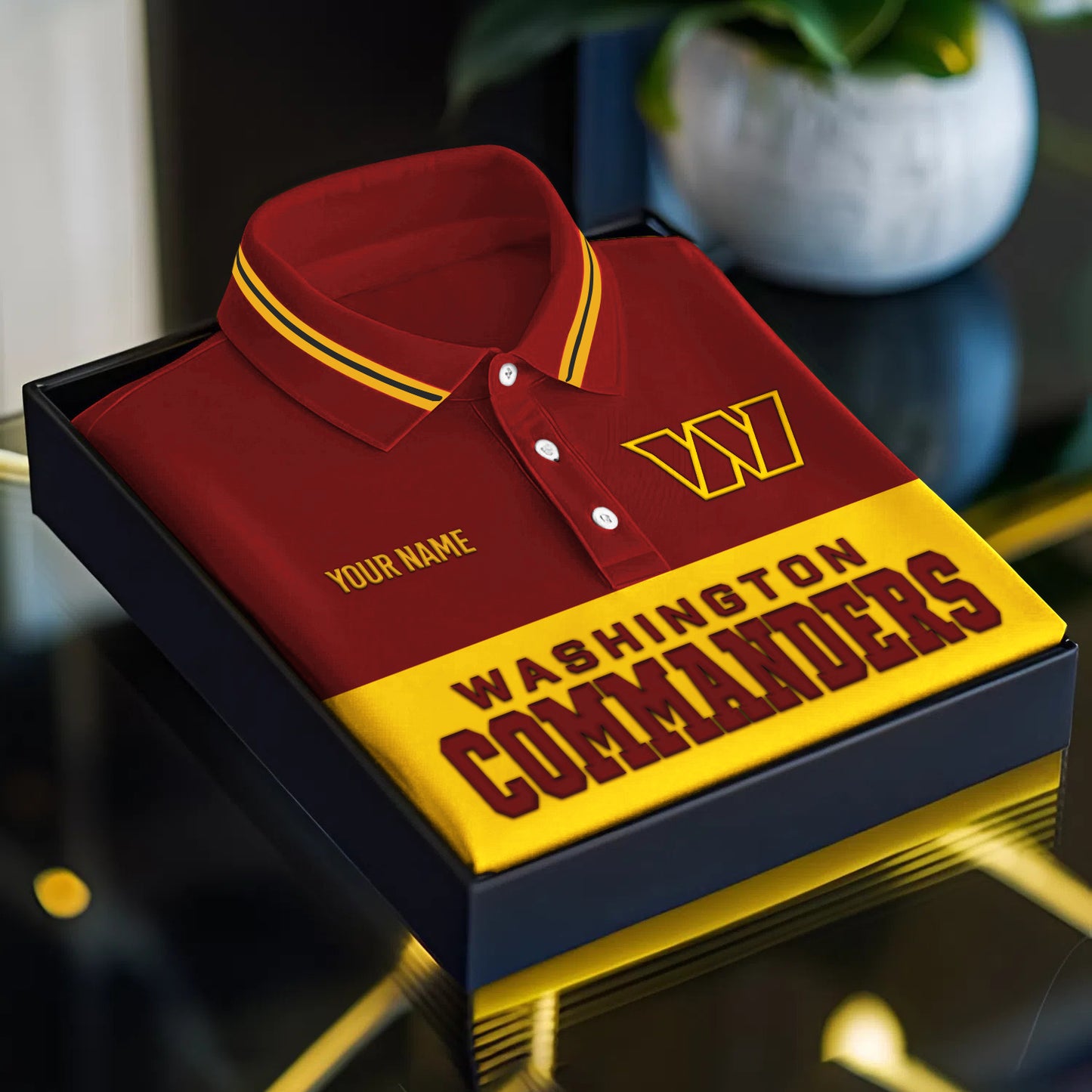 NFL x WAS Full Team 3D Printed Classic Polo Shirt V1 NAK NHM