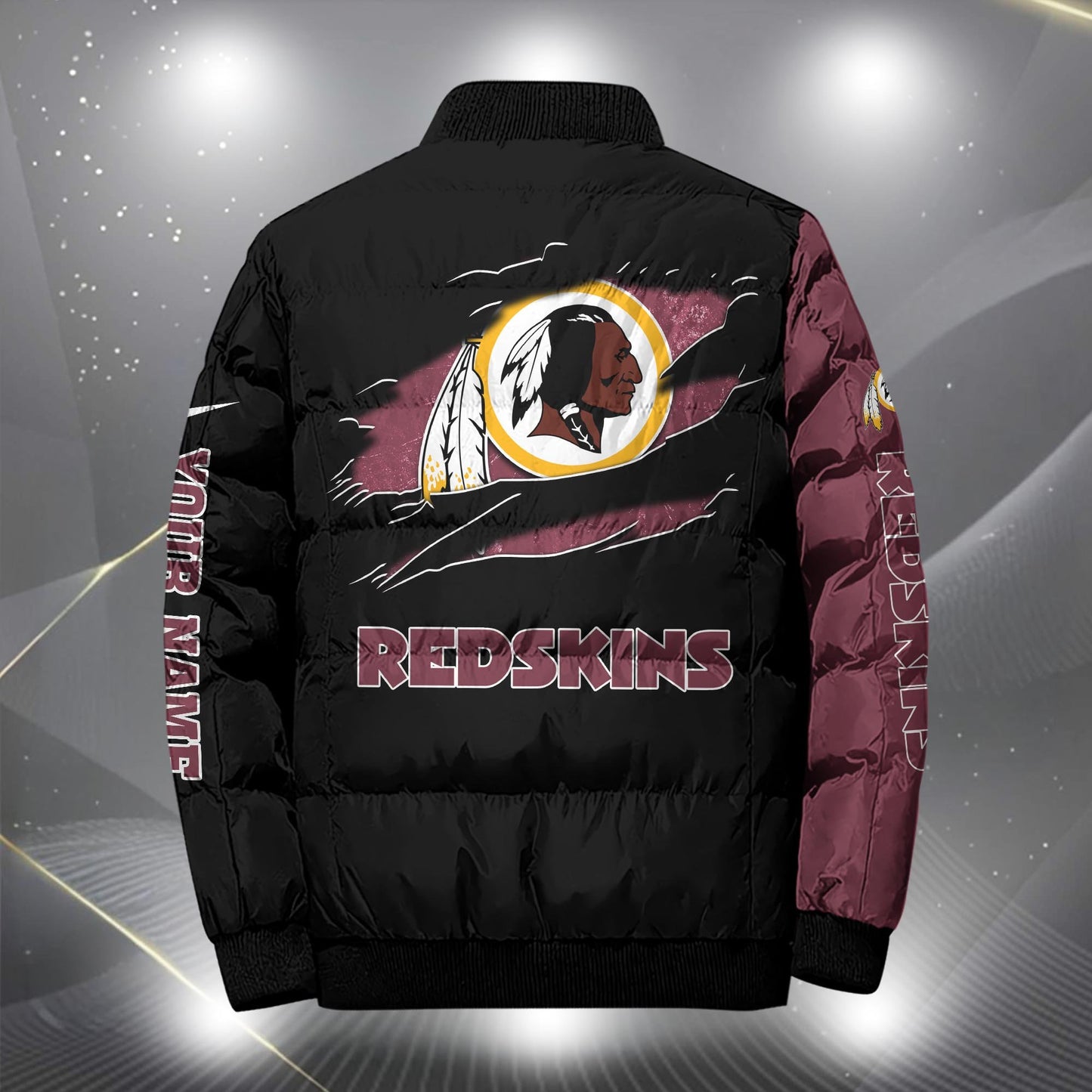 NFL x WAS V2 Personalized Puffer Jacket HLP