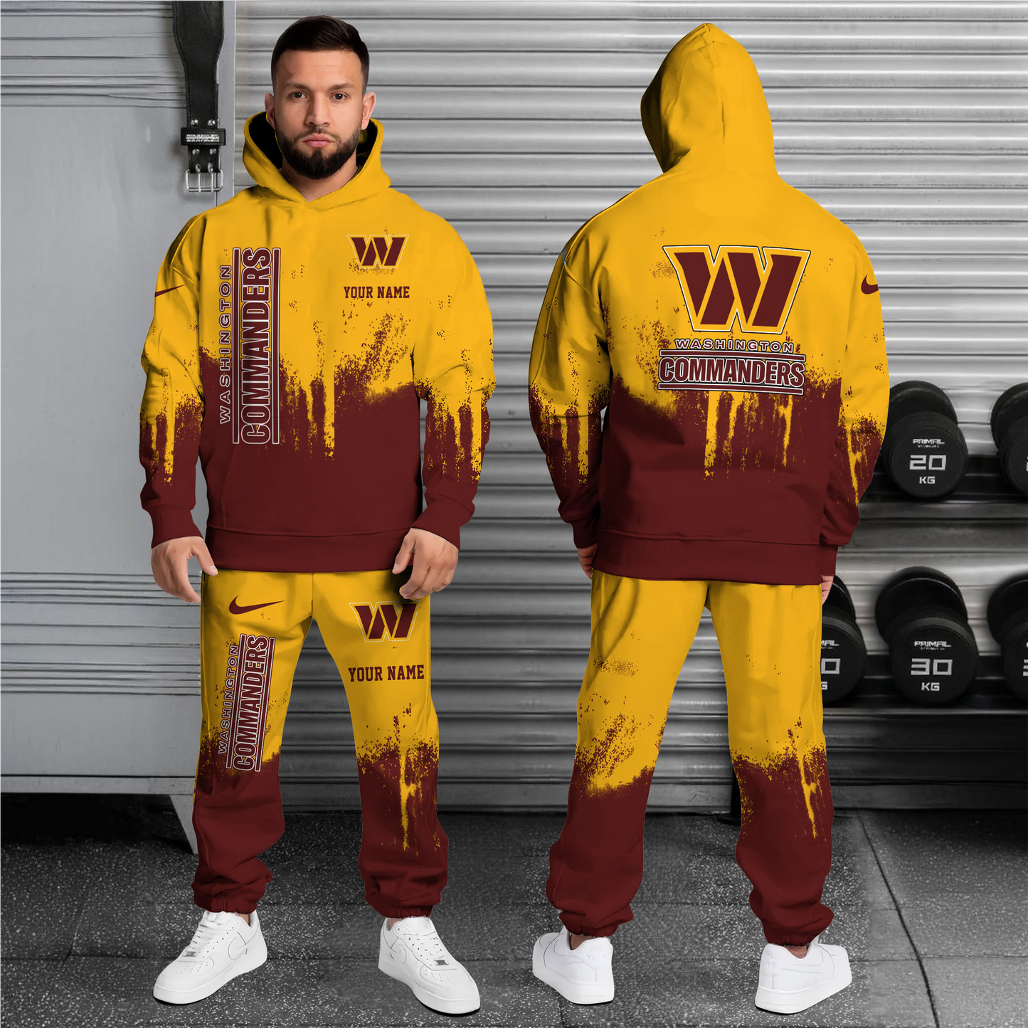 NFL x WC Combo Hoodie And Sweatpants V1 NAK NHT