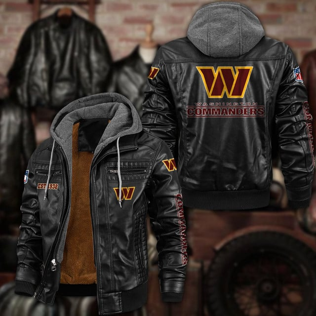 NFL x WC Leather jacket V1 NAK