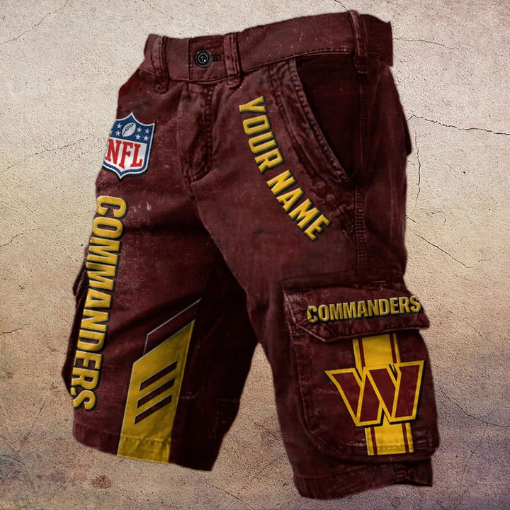 NFL x WC Personalized Cargo Shorts V1 NAK