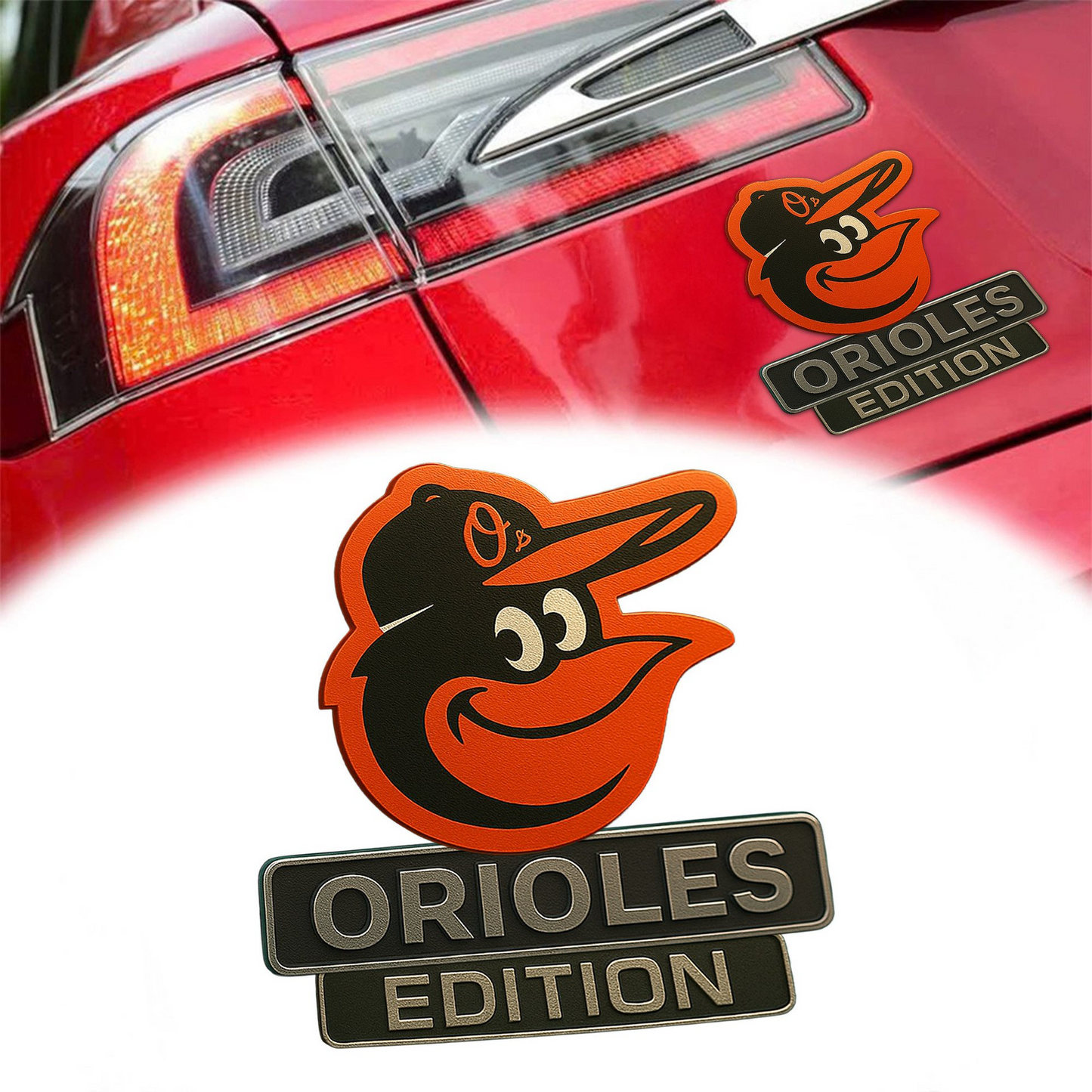 NO Premium 3D Car Name Badge DDT TTV