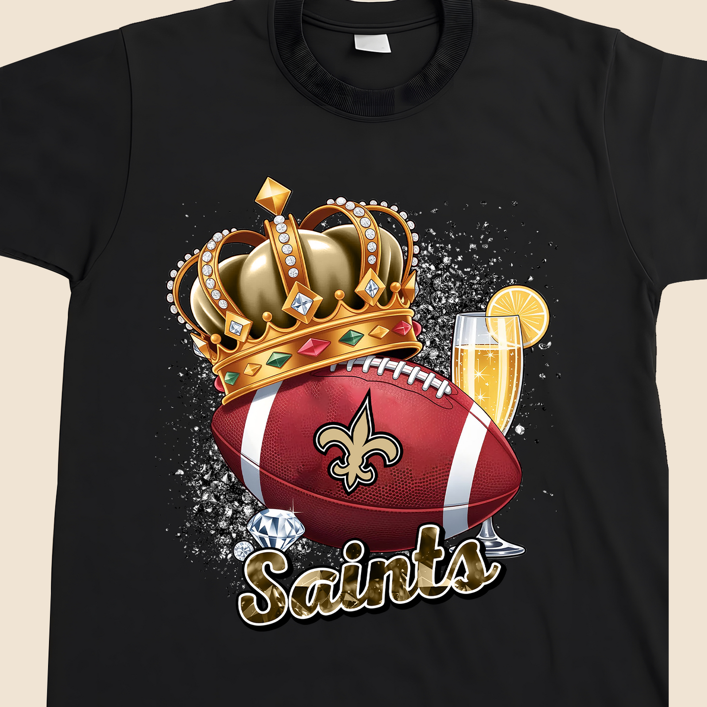 NO x NFL Crowns Diamond T-Shirt DATND TANTD