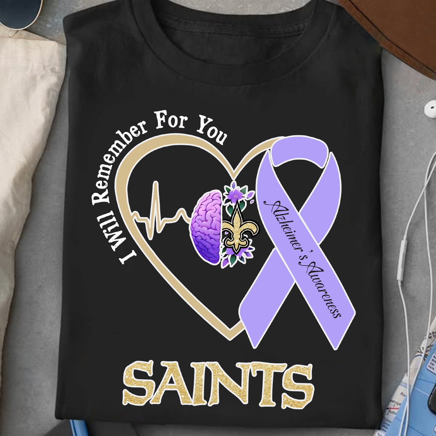 NO x NFL I Will Remember For You T-Shirt V1 DATND TANTD