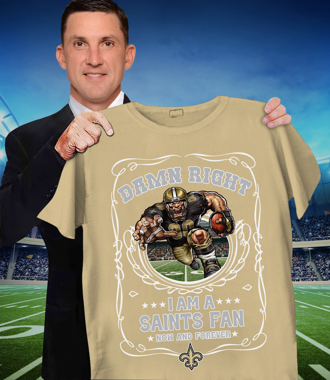 NO x NFL Mascot 2D T-Shirt DATND TANTD 120825