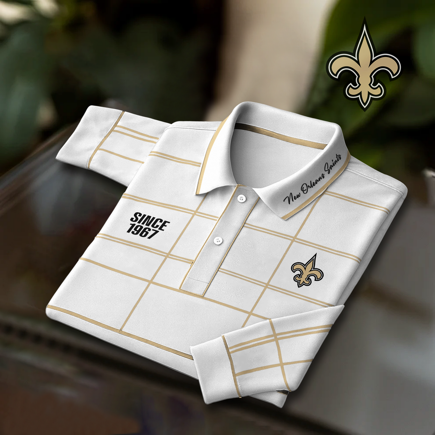 NO x NFL Polo Shirt Long Sleeve DatND DVT