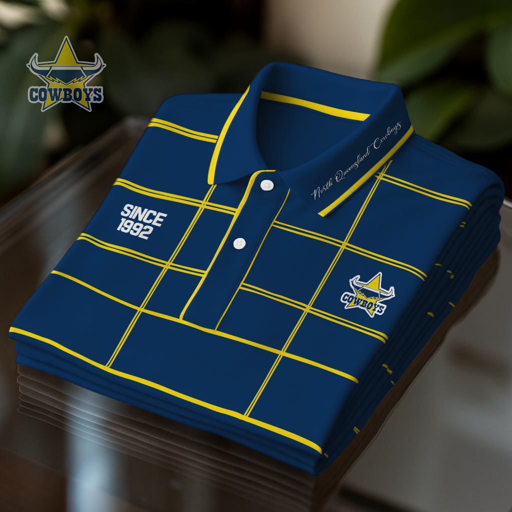 NQC Premium NRL Polo Shirt DDT NTL