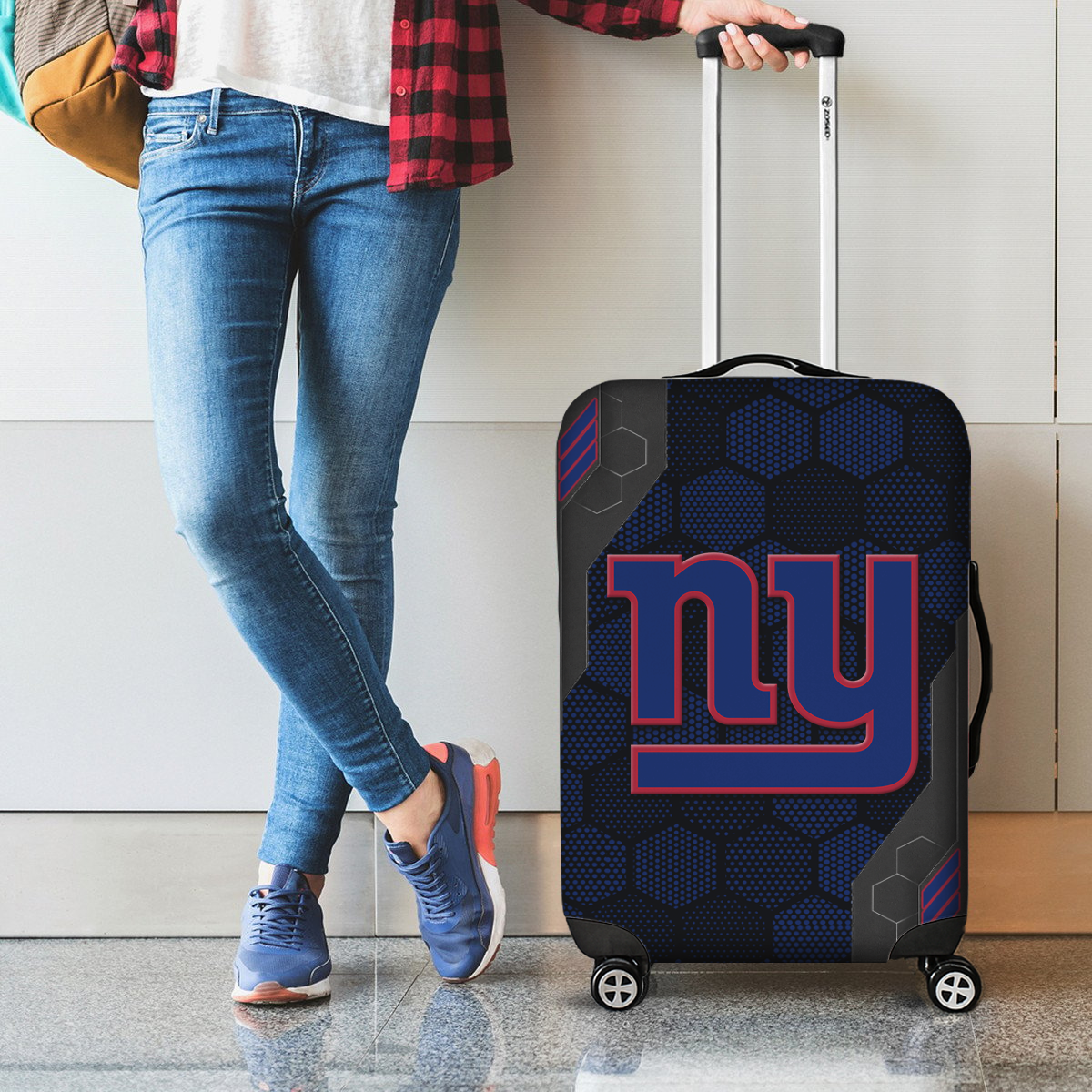 NYG NFL V3 Luggage Cover Suitcase Protector DDT NTL