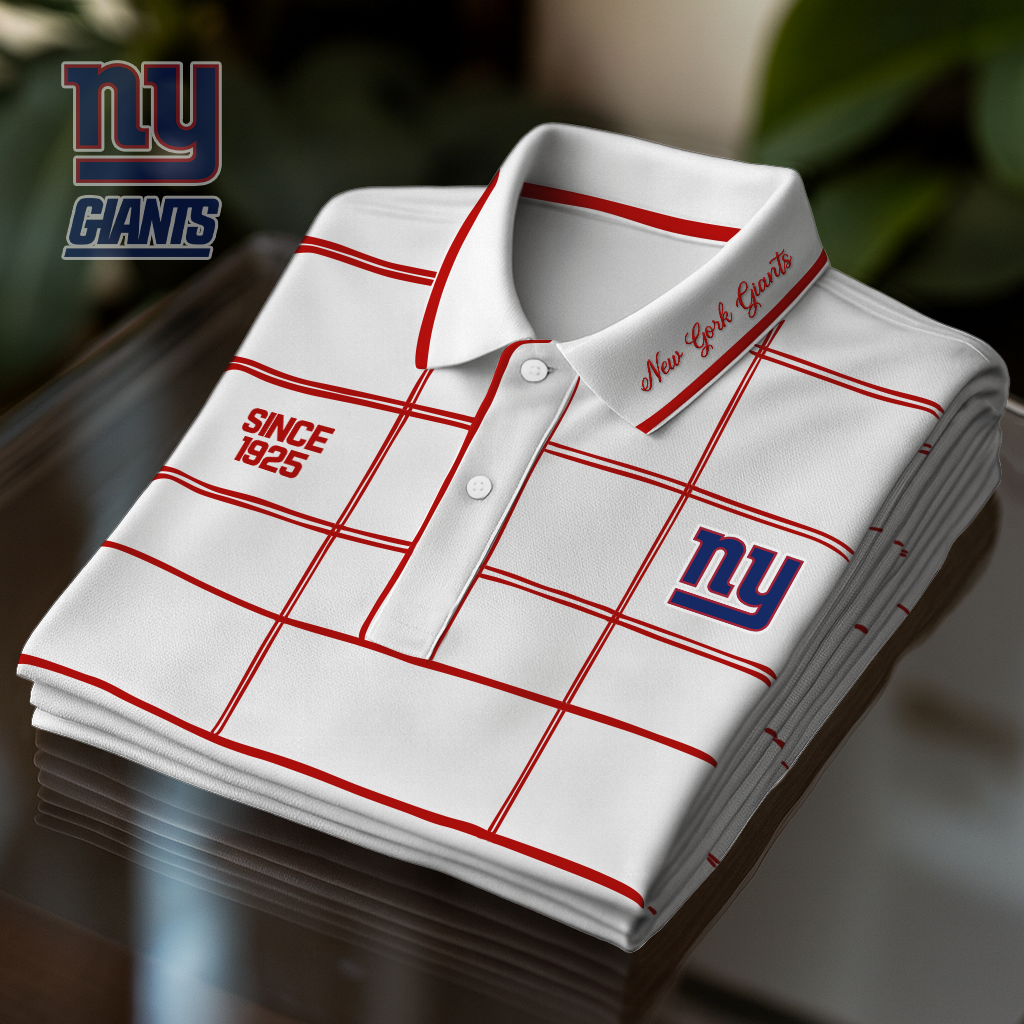 NYG Premium NFL Polo Shirt DDT NTL