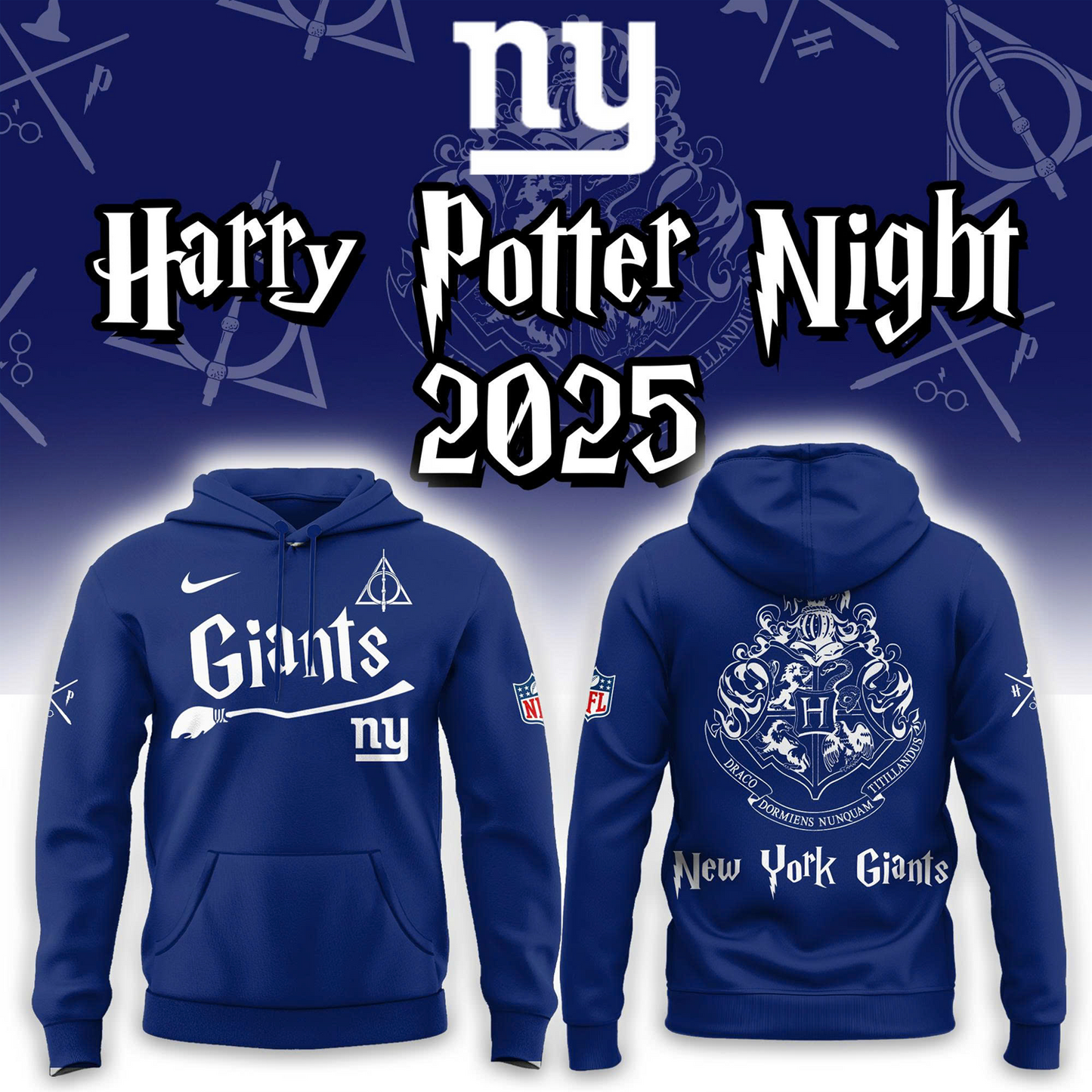 NYG x Harry Potter Night 3D Shirt DATND TANTD