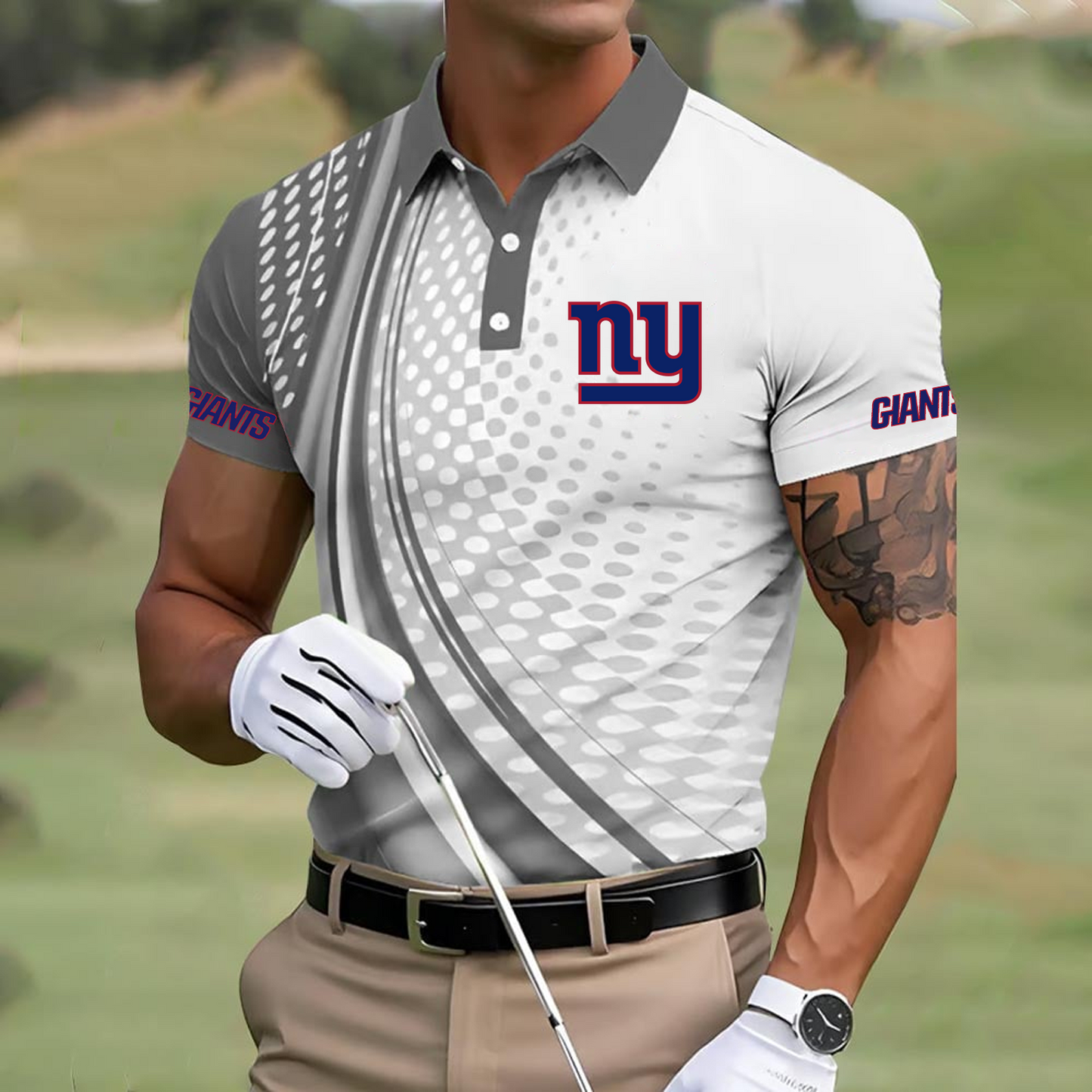 NYG x NFL Polo Shirt DATND TANTD