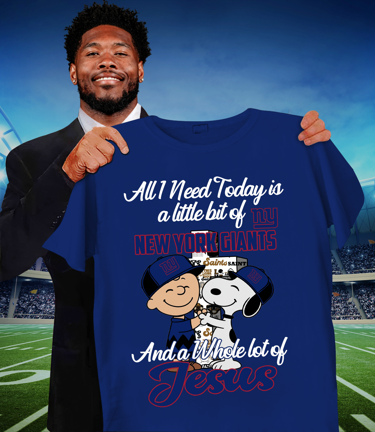 NYG x NFL Whole Lot Of Jesus DATND TANTD