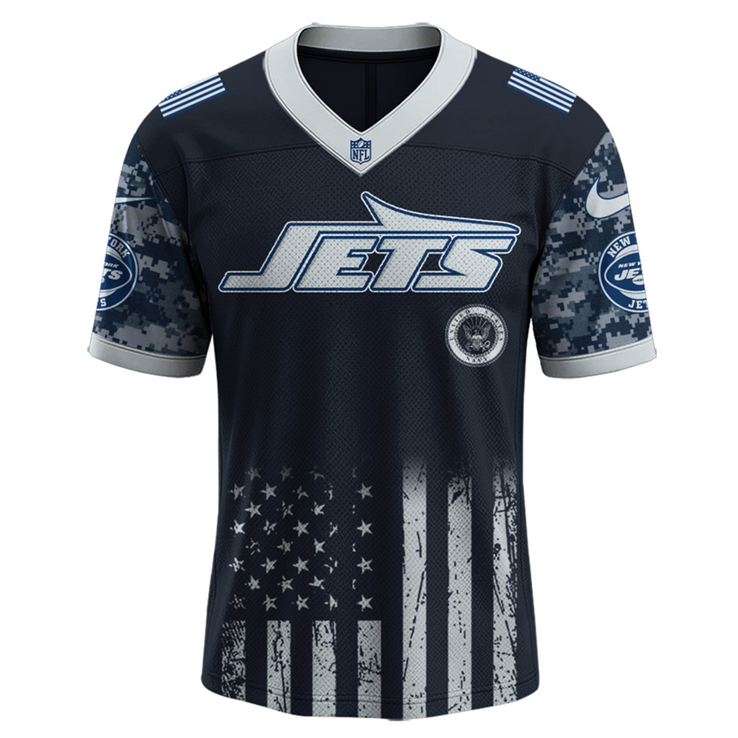NYJ x 250 U.S. Navy 250th Birthday Celebration Jersey DatND DVT