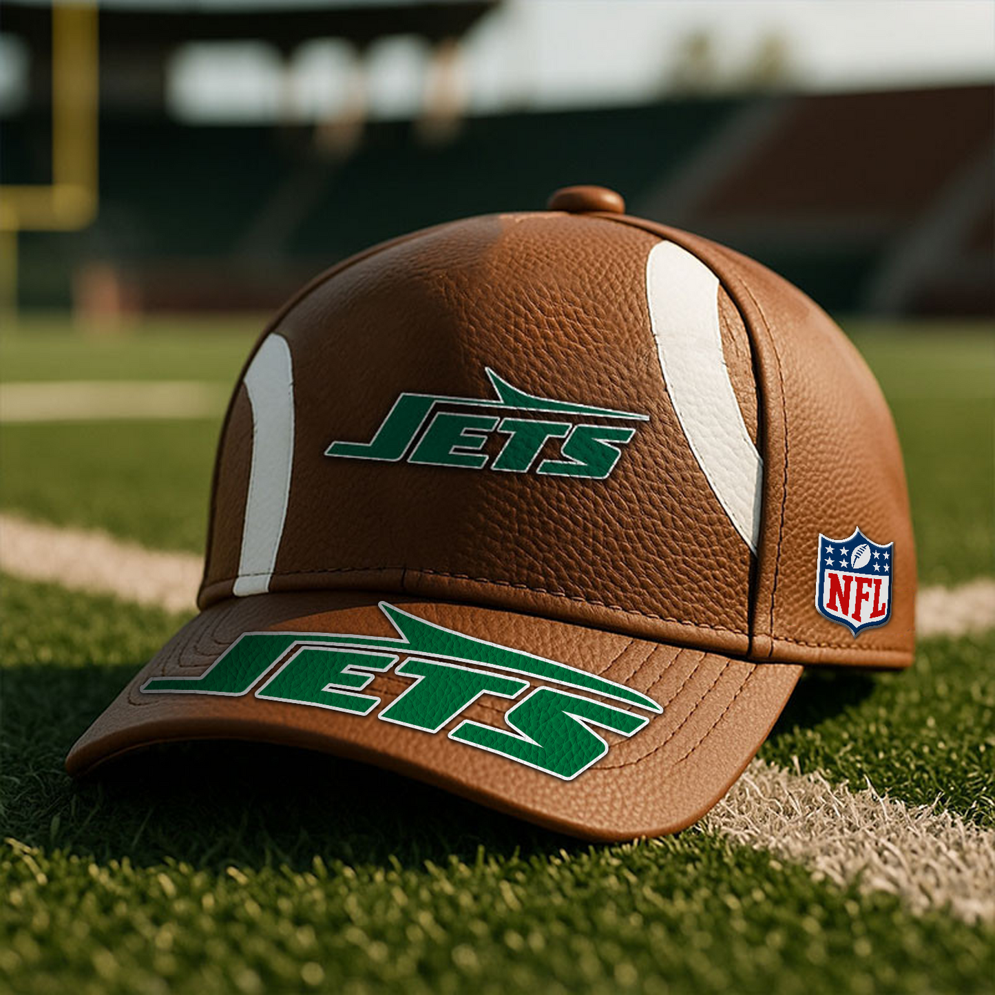 NYJ x NFL Football Special Brown Classic Cap DATND TANTD