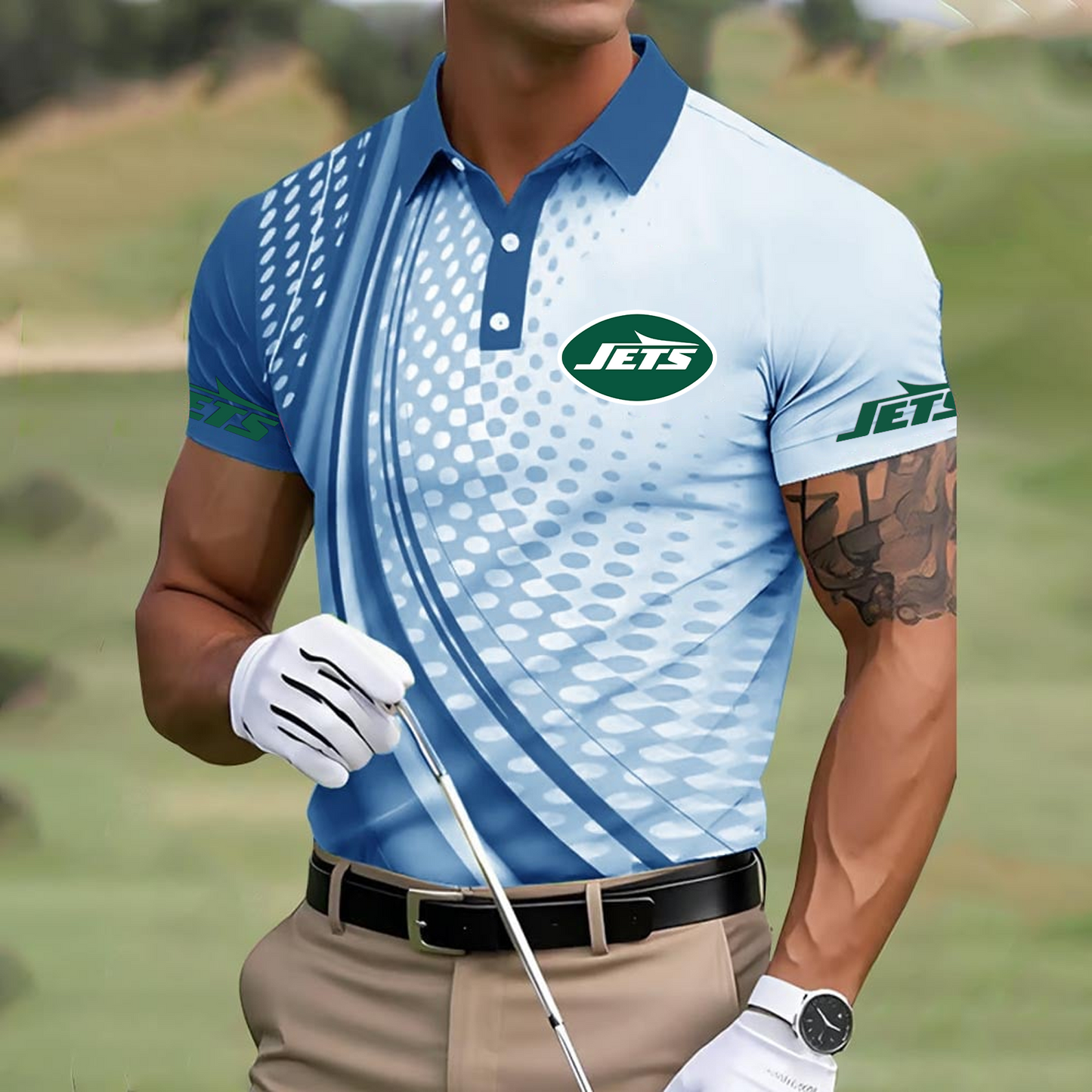 NYJ x NFL Polo Shirt DATND TANTD