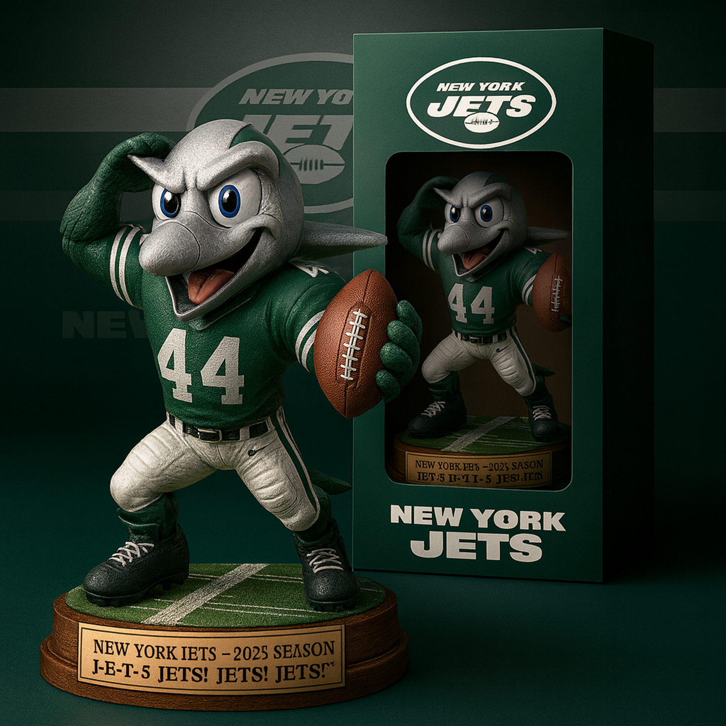 NYJ x NFL Premium Acrylic Plaque DATND TANTD