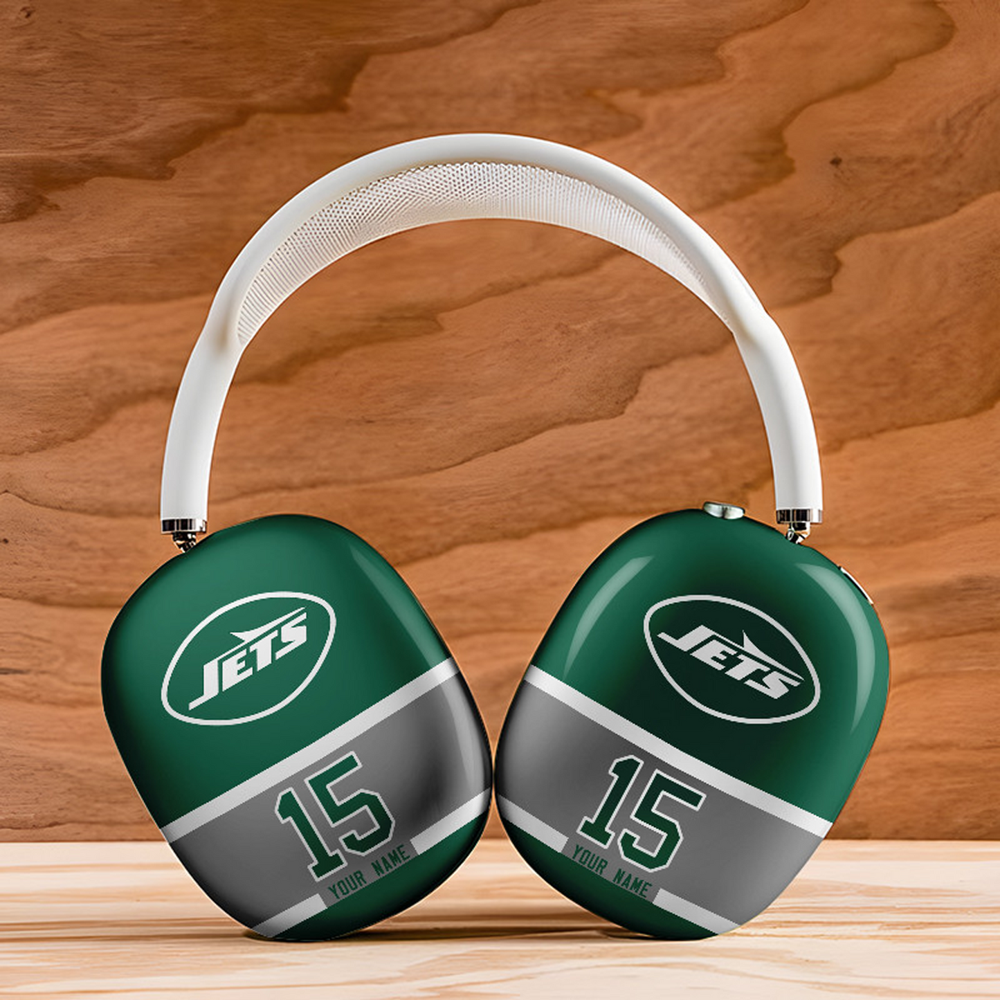 NYJ x NFL Special Airpod Max Case Cover Personalized DATND TANTD