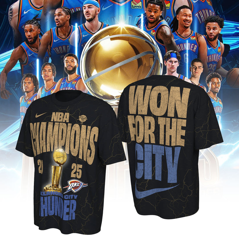 OKC NBA Finals Champions 2025 V19 Shirt DDT TTV