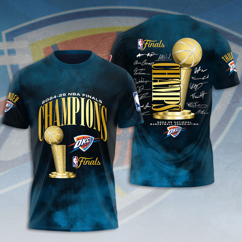 OKC NBA Finals Champions 2025 V27 Shirt DDT TTV