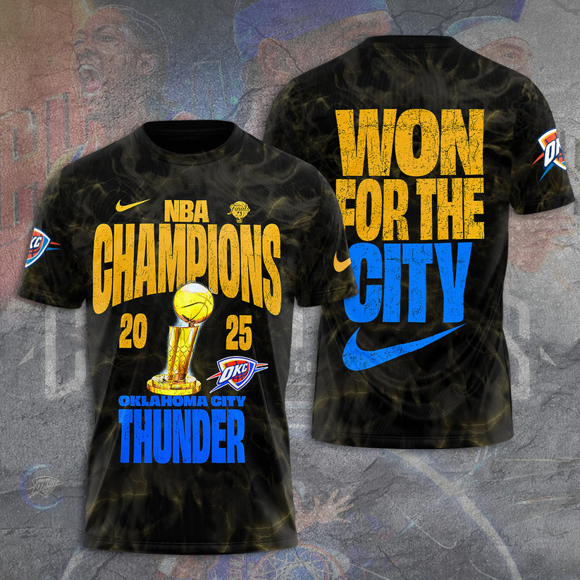OKC NBA Finals Champions 2025 V28 Shirt DDT TTV