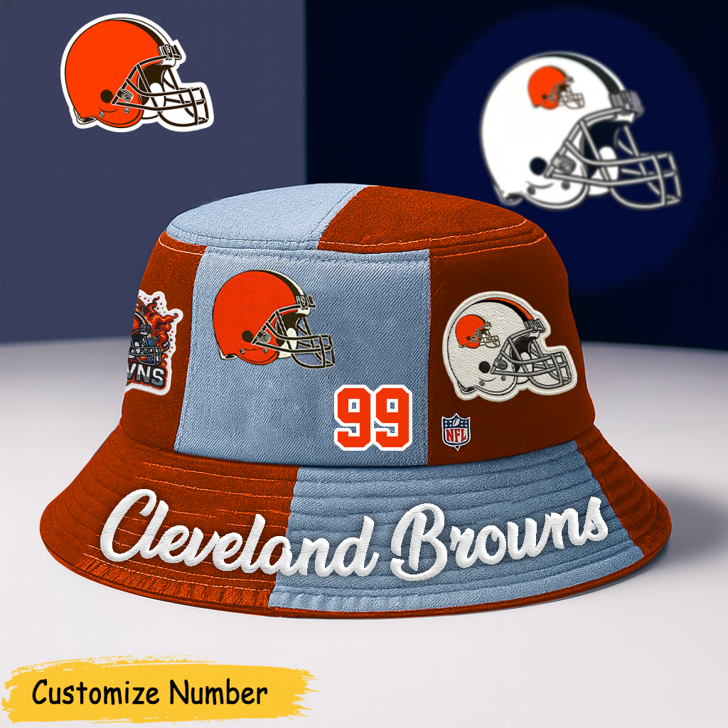 Personalized CLE Premium NFL Bucket Hat DDT CTND