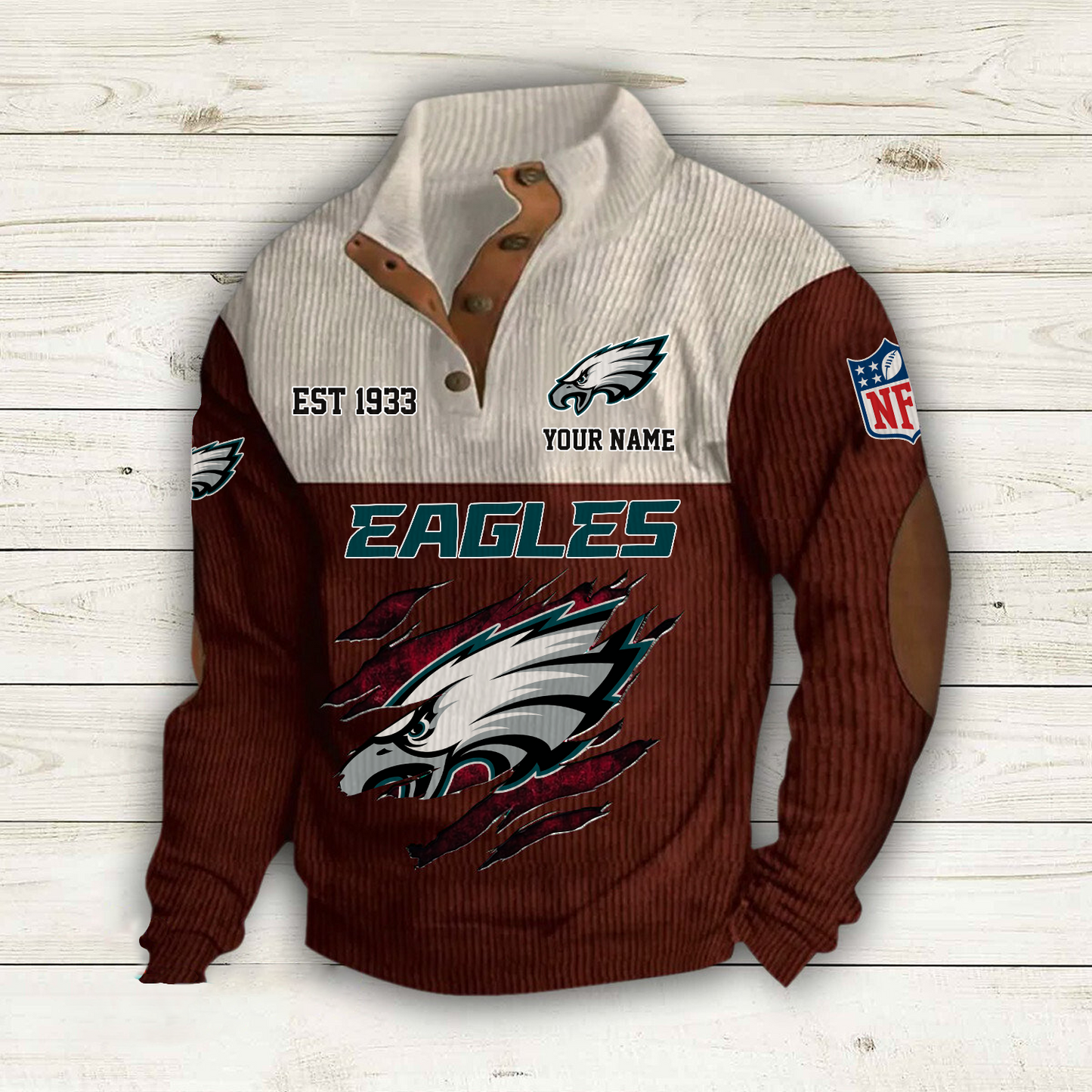 PHI x NFL Custom Name Sport Sweatshirt DatND DVT