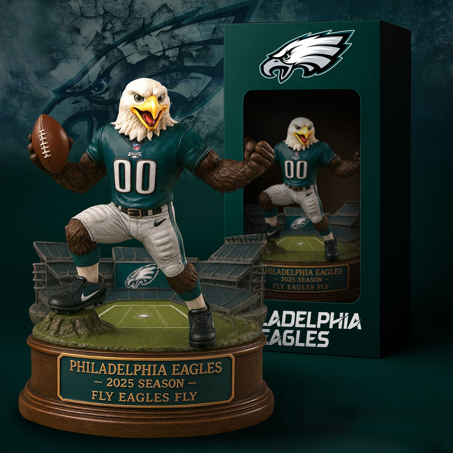 PHI x NFL Premium Acrylic Plaque DATND TANTD