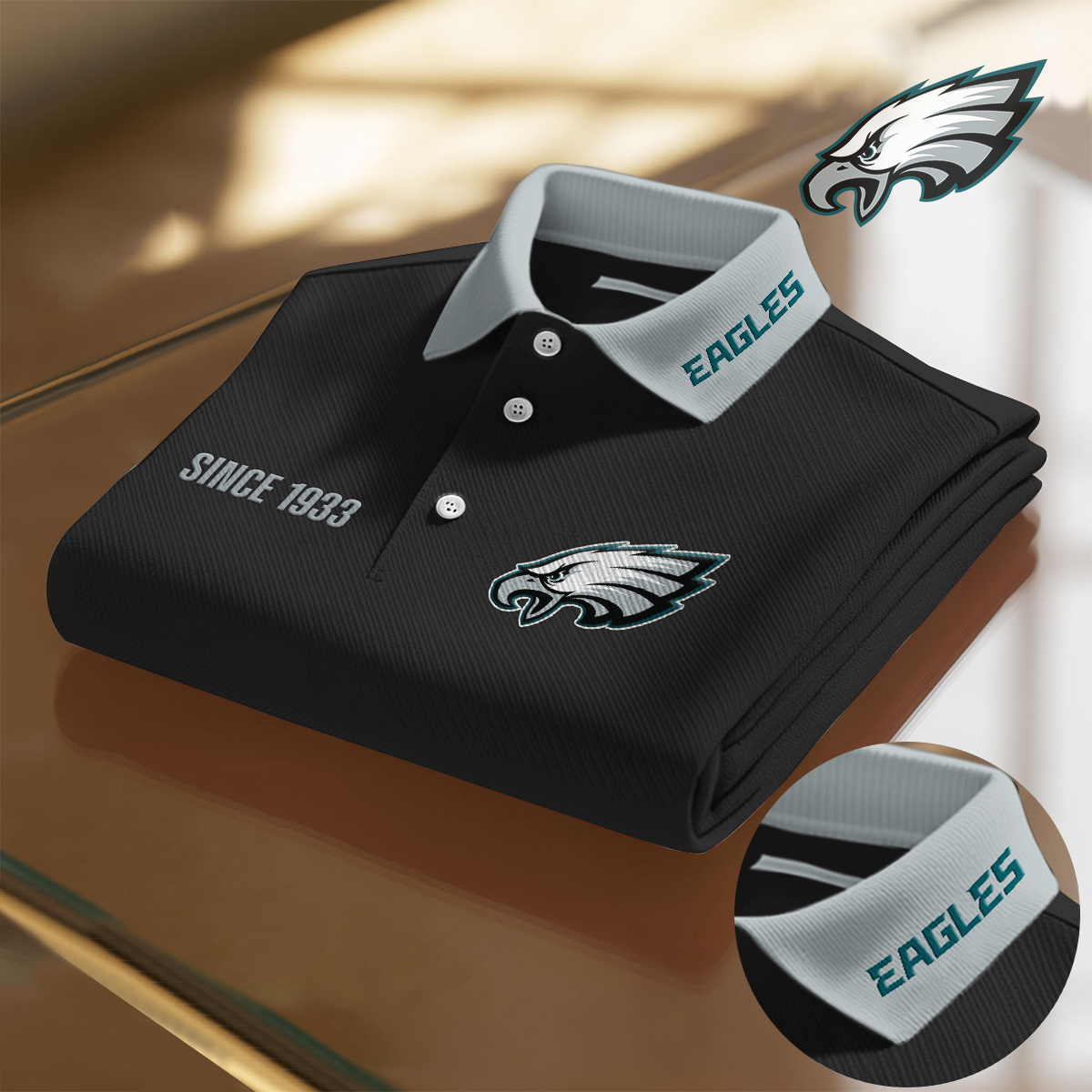 PHI x NFL Premium Polo Shirt DatND DVT