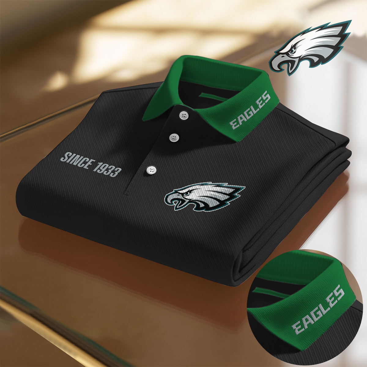 PHI x NFL Premium Polo Shirt DatND DVT