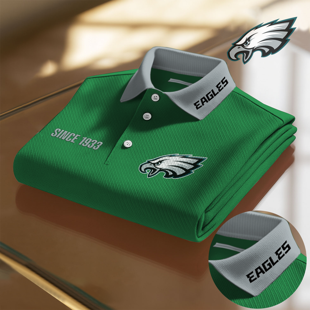 PHI x NFL Premium Polo Shirt DatND DVT
