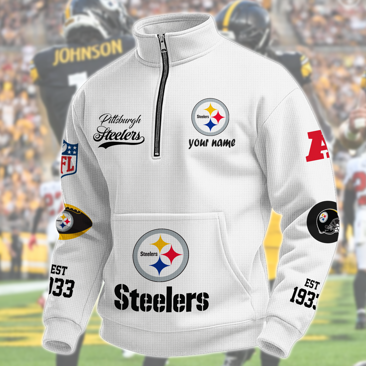 PIT x NFL Quarter-Zip Sweatshirt DatND DVT