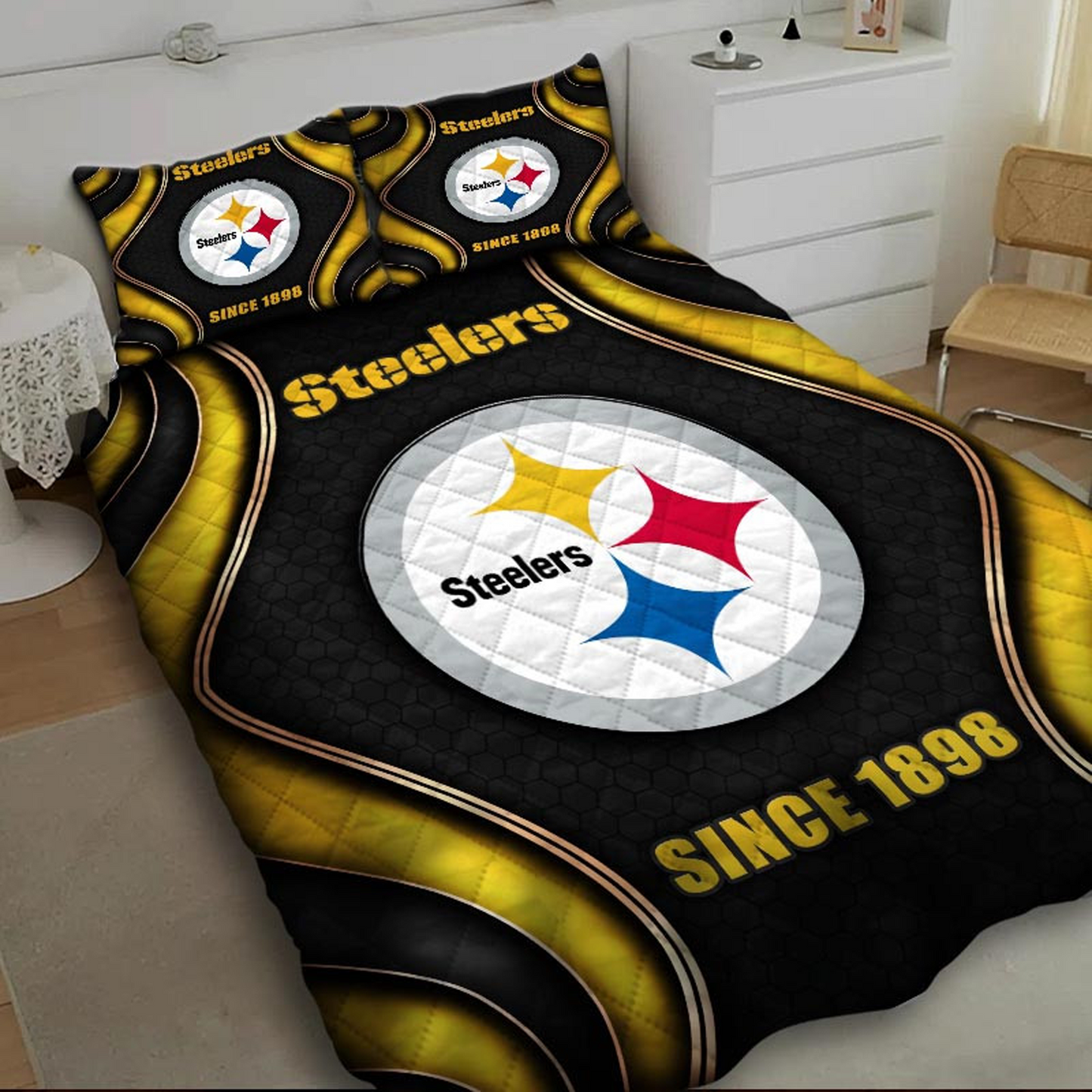 PIT x NFL Bedding Set Multicolor V1 DATND TANTD