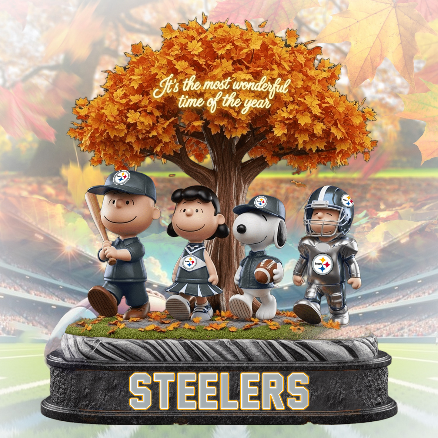 PIT x NFL Premium Acrylic Block DATND TANTD