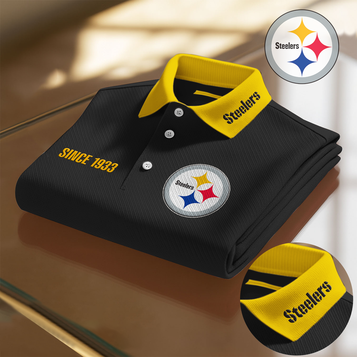 PIT x NFL Premium Polo Shirt DatND DVT