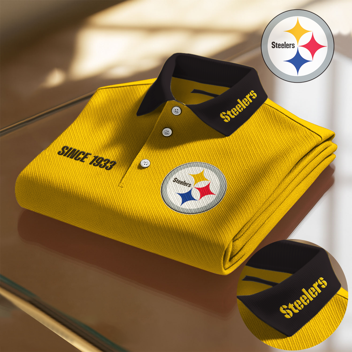 PIT x NFL Premium Polo Shirt DatND DVT