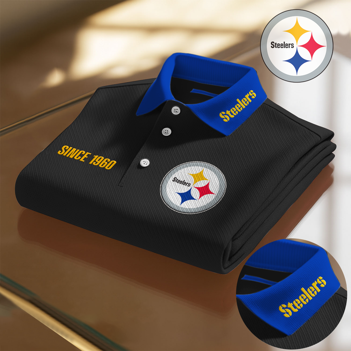 PIT x NFL Premium Polo Shirt DatND DVT