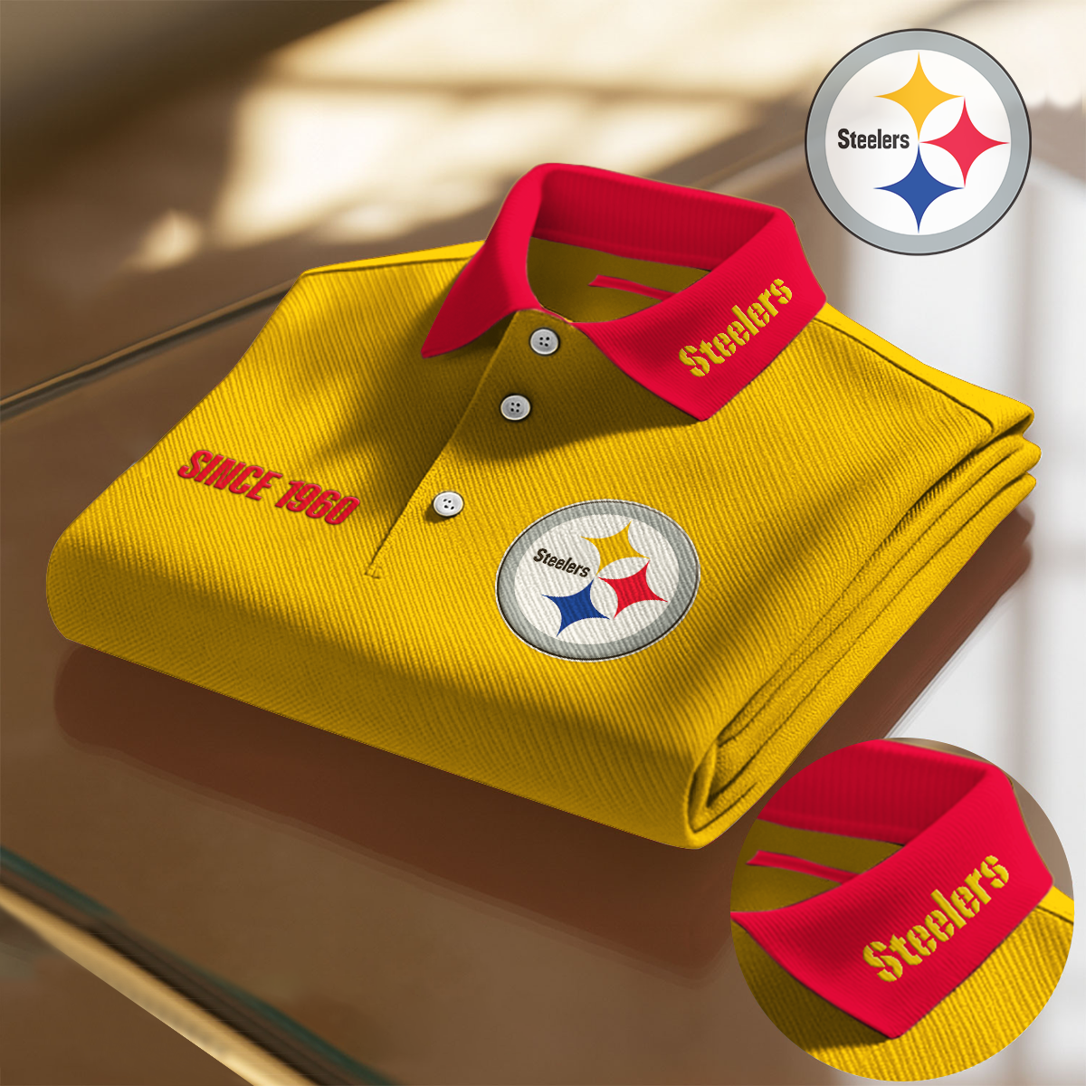 PIT x NFL Premium Polo Shirt DatND DVT
