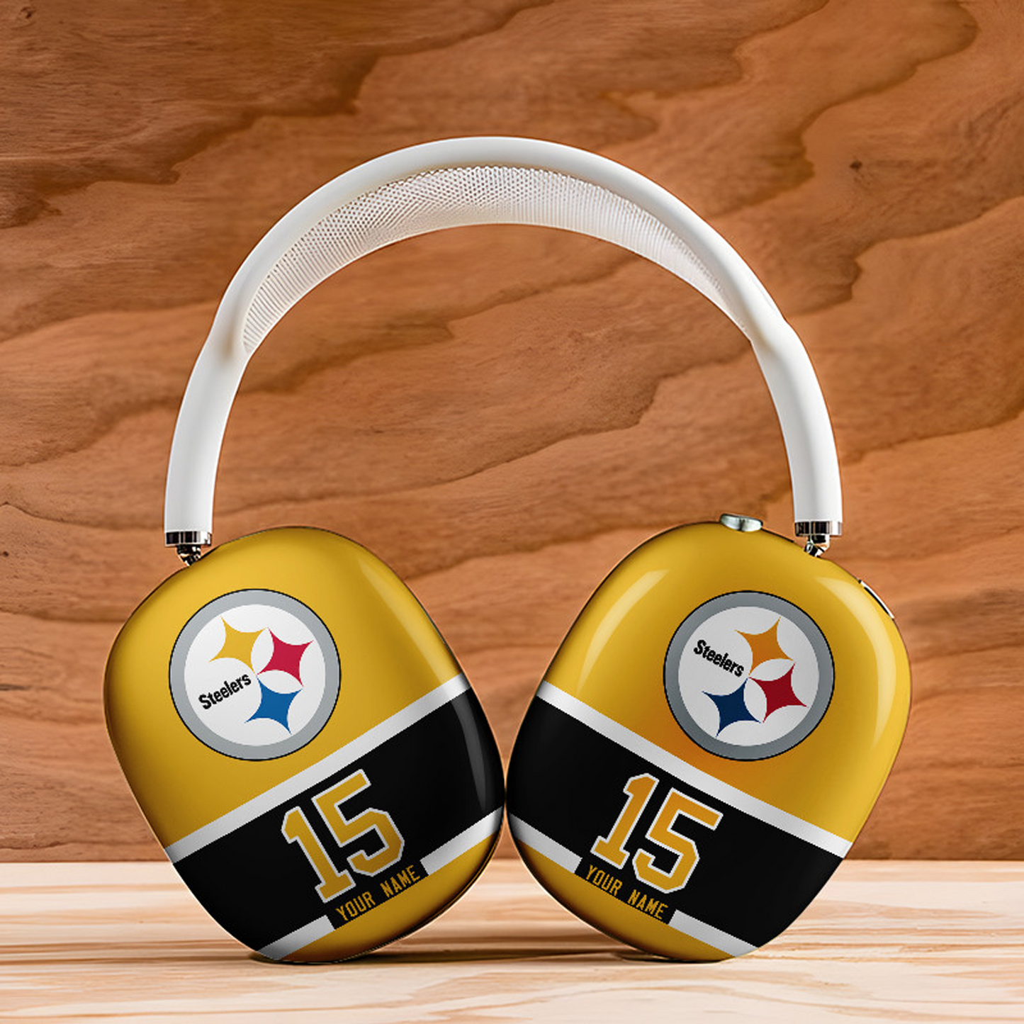 PIT x NFL Special Airpod Max Case Cover Personalized DATND TANTD
