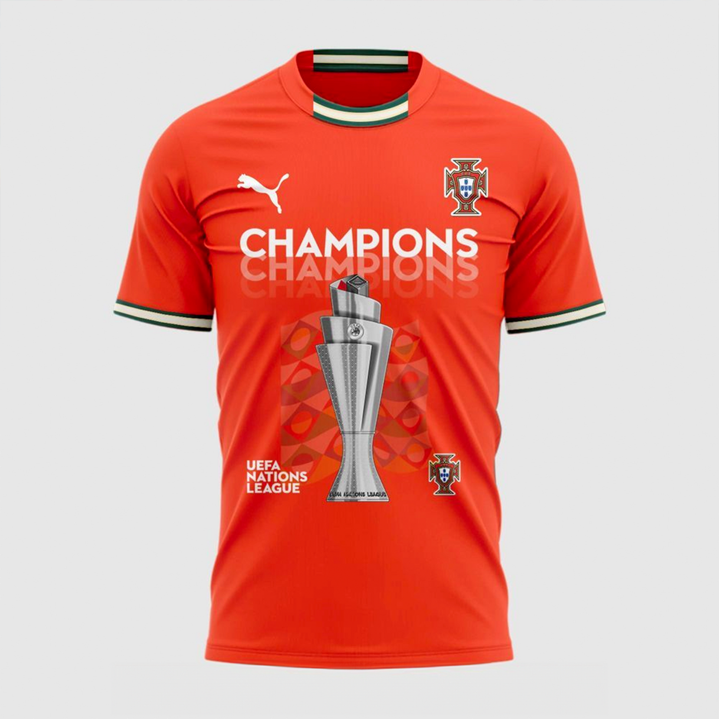 Portugal UEFA Nations League 2025 Champions 3D Shirt V2 DatND DVT