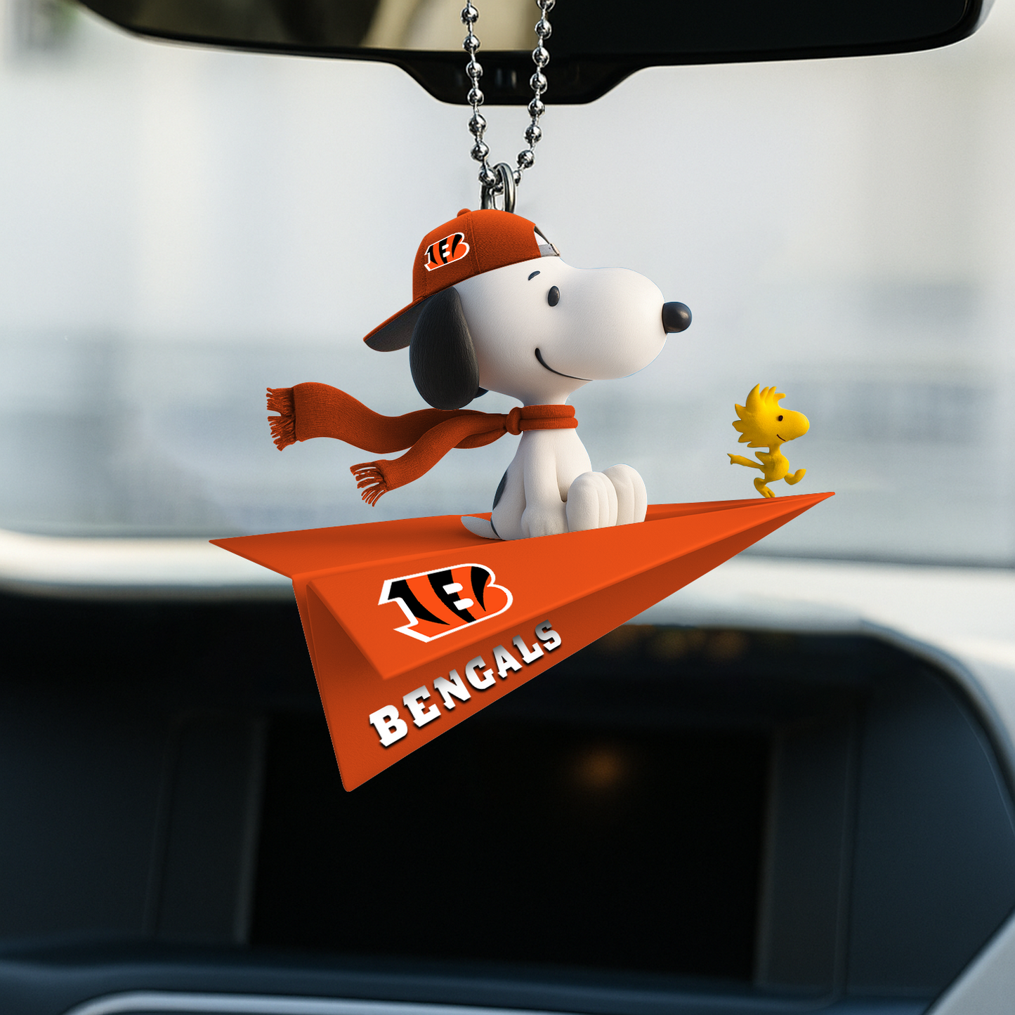Premium NFL CIN x SNP Car Ornament V1 DATND TANTD