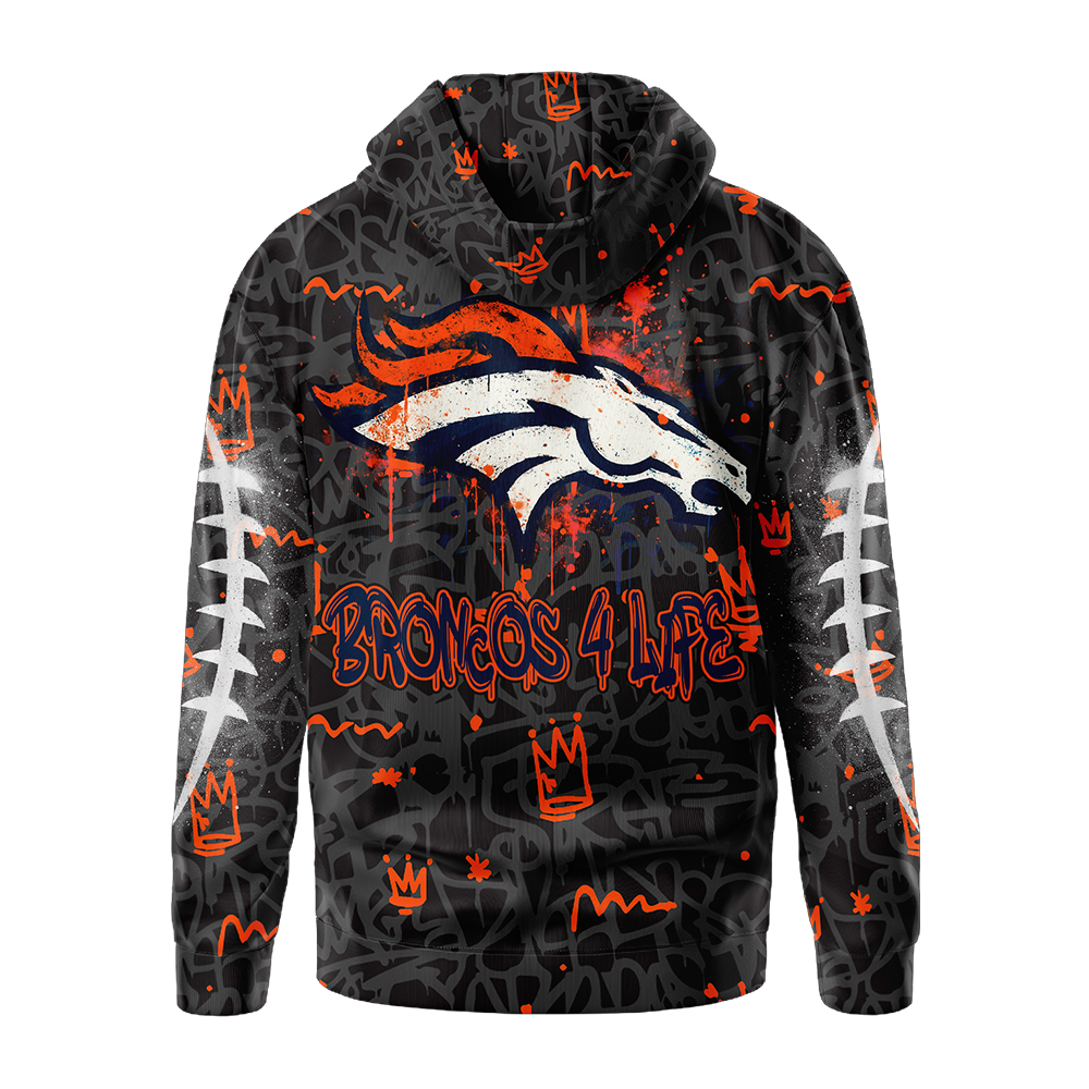 Premium NFL DEN Special Graffiti Hoodie V2 NMD TTV