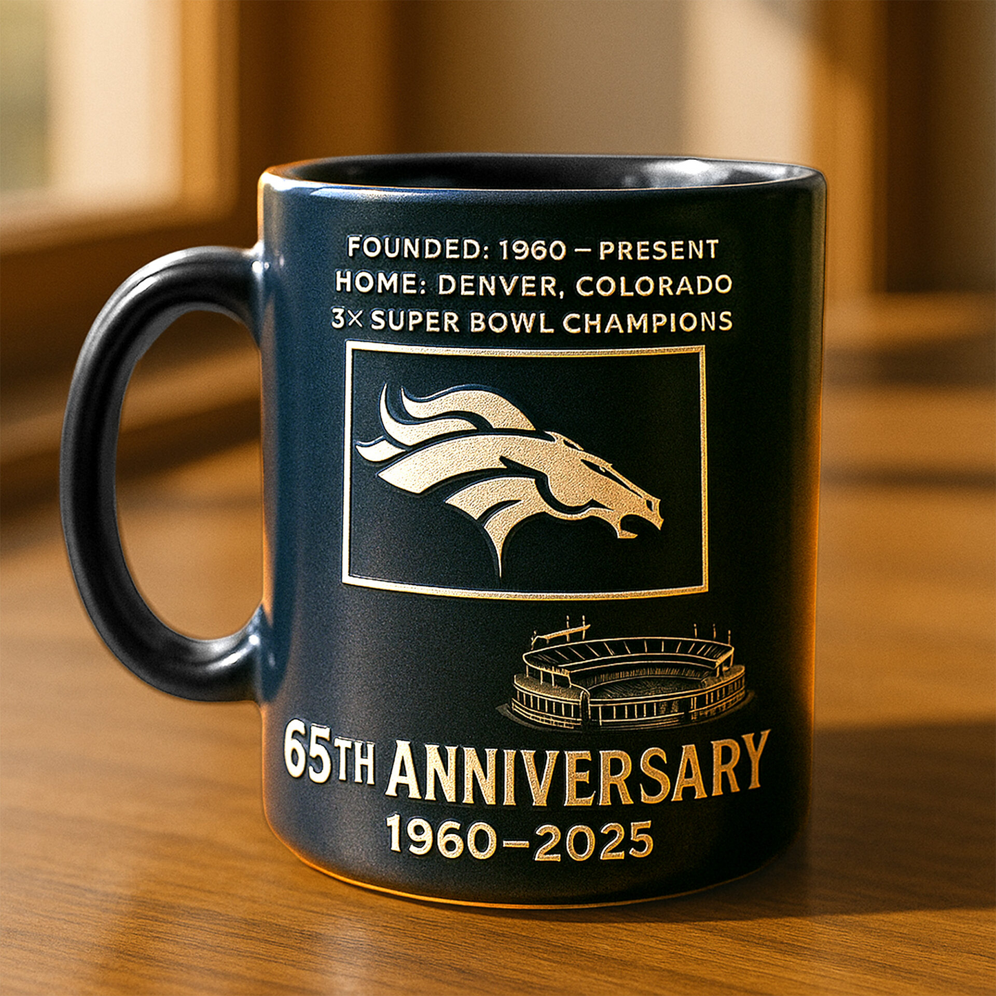 Premium NFL DEN The Anniversary Mug V1 NAK