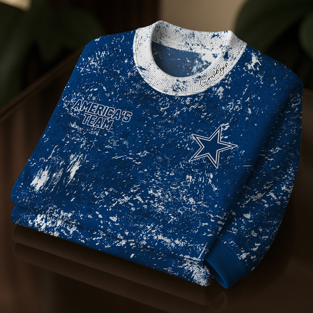 Premium NFL DLCB Splatter Sweatshirt V2 NMD NHM