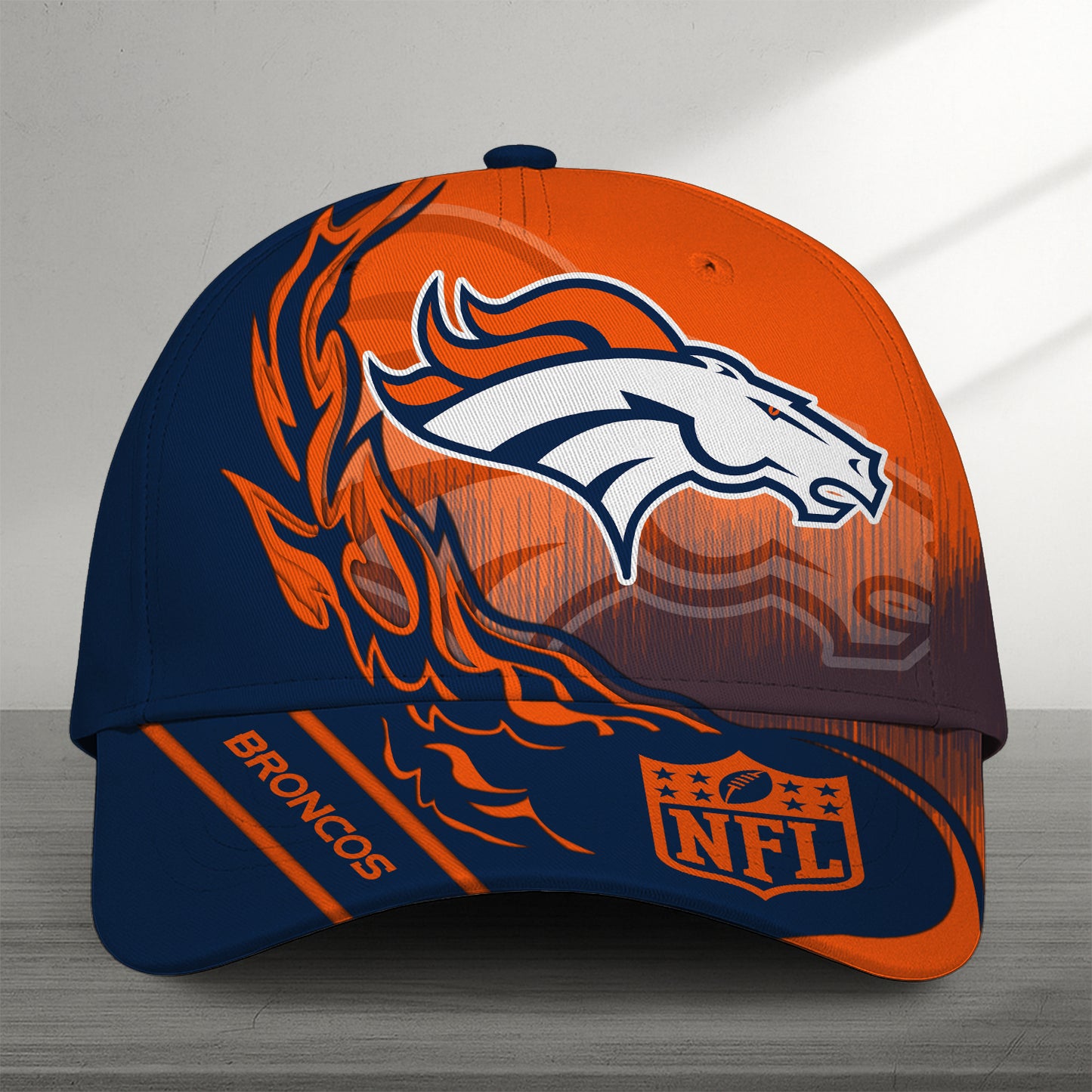 Premium NFL DVBC Flame Burst Cap V10 NMD NHM