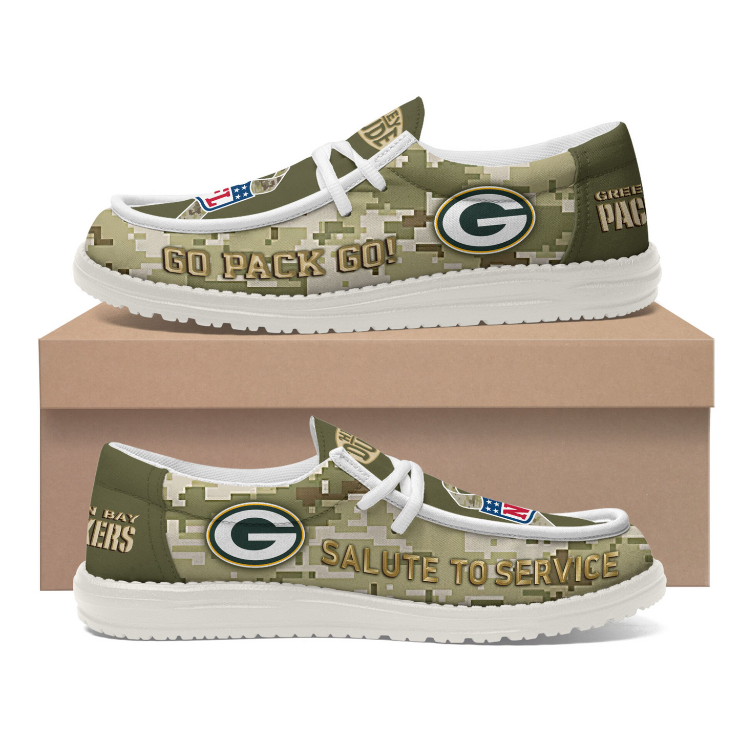 Premium NFL GB Salute to Service Loafer V2 NMD TTV