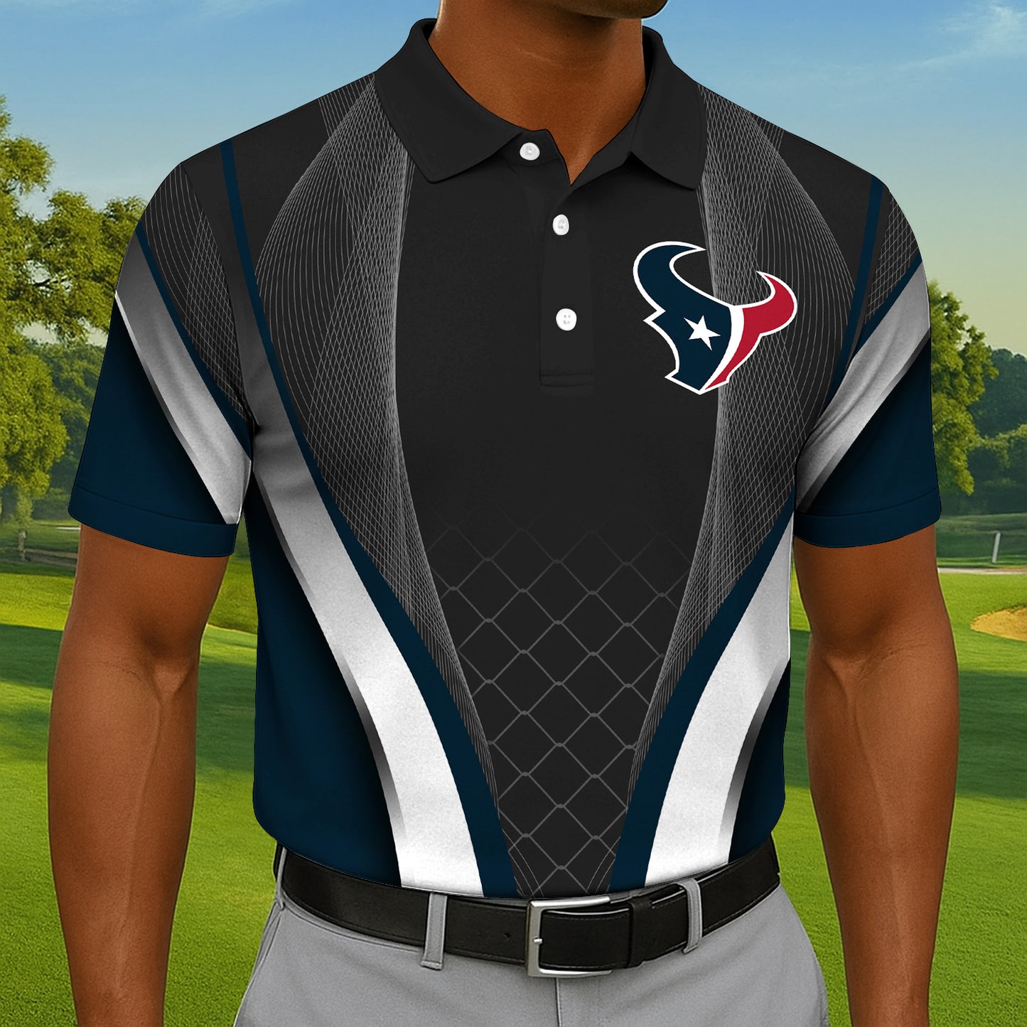 Premium NFL HTX Polo Shirt V4 NMD NHM